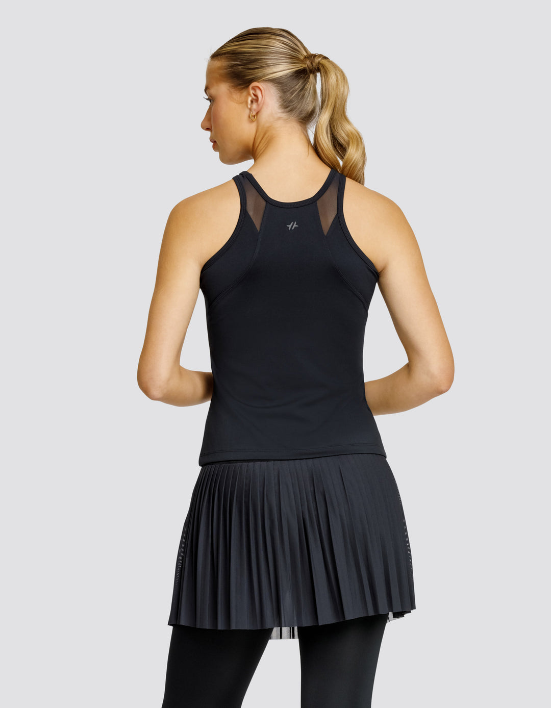 ARANCIA RACERBACK TANK TOP - ONYX BLACK