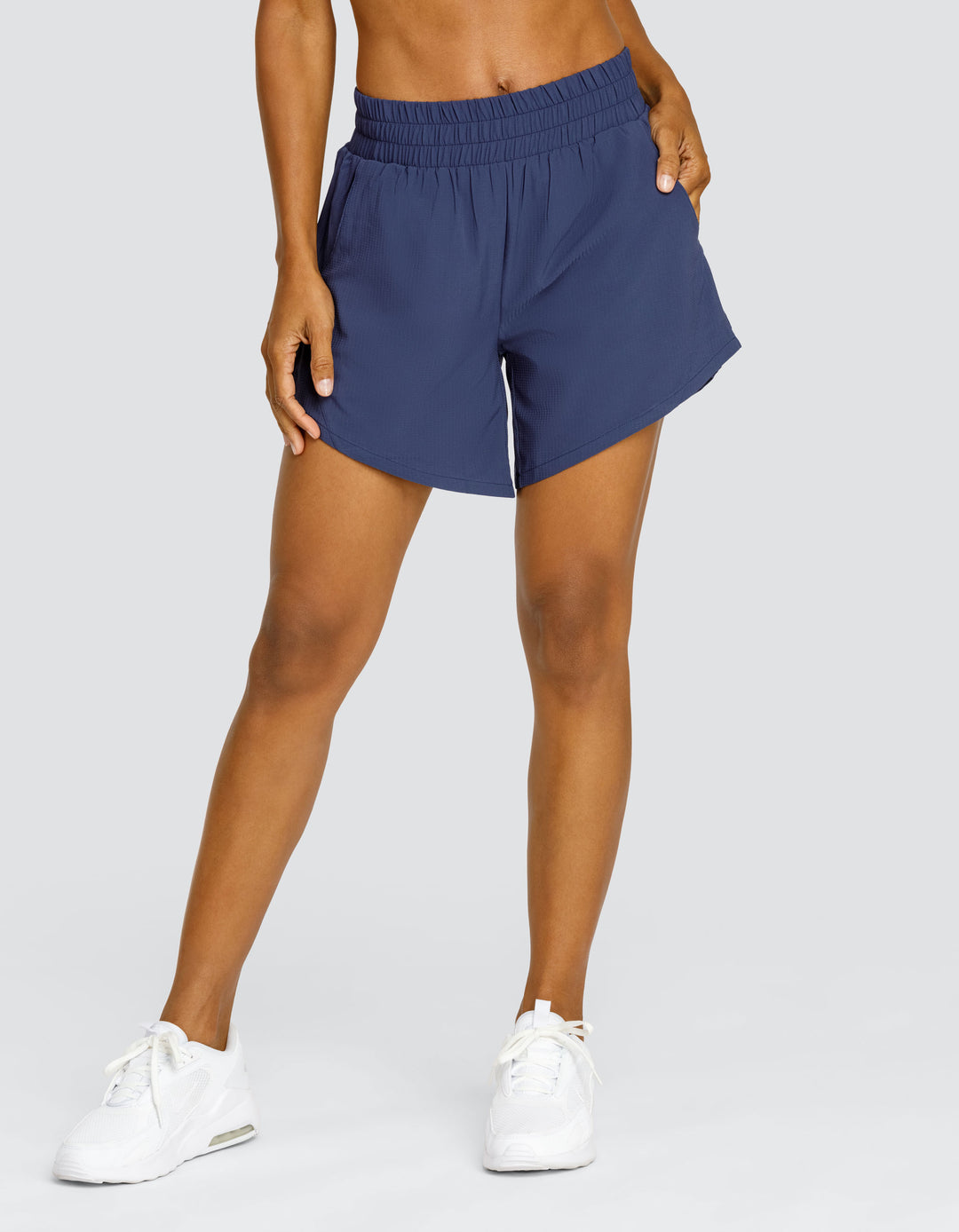 INDO SHORT WITH INNER BRIEF - NAVY BLUE