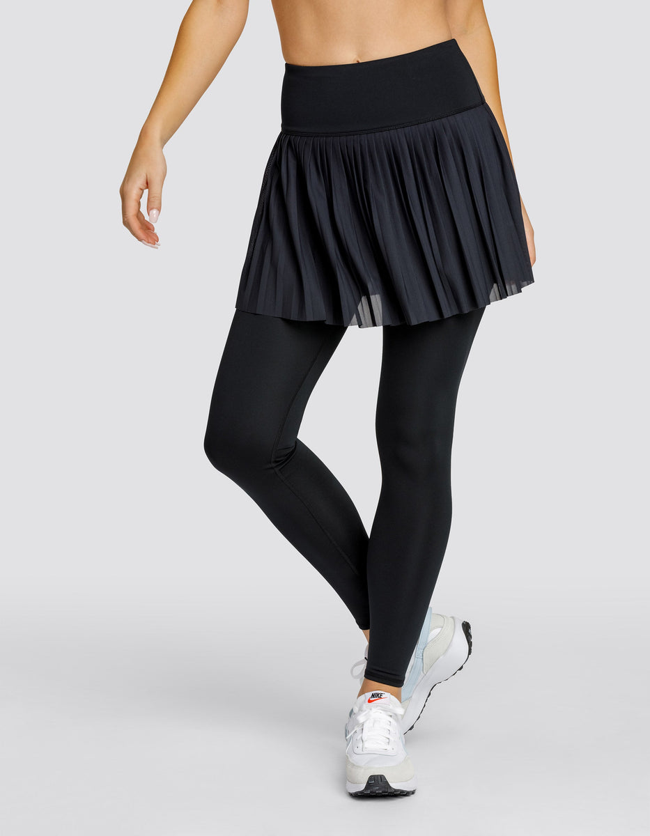 ALLEGRO HI RISE SKIRTED LEGGING ONYX BLACK spin it