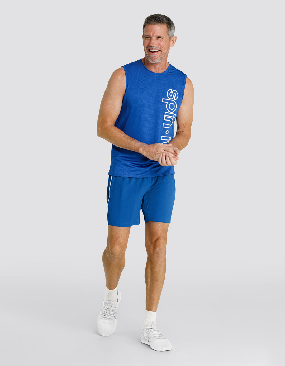 JOSH MUSCLE TANK - MONACO BLUE