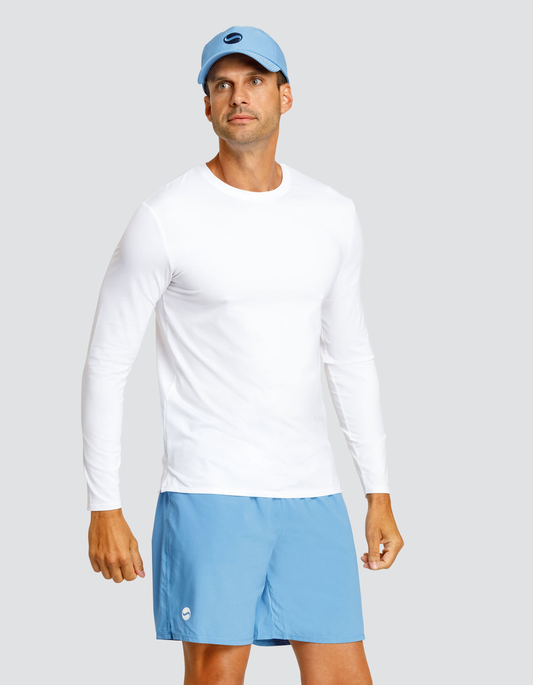 HENRY LONG SLEEVE TOP - CHALK WHITE