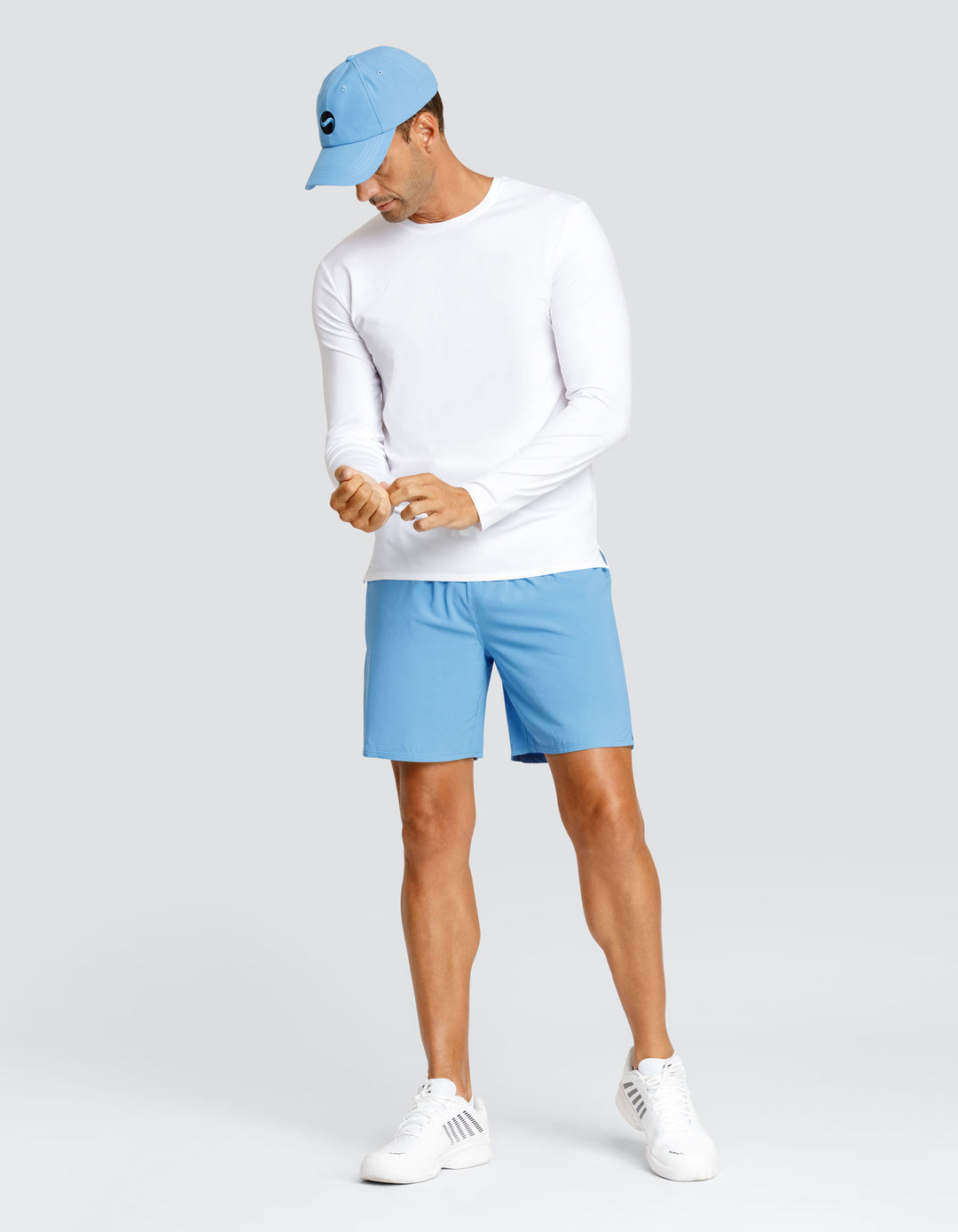 HENRY LONG SLEEVE TOP - CHALK WHITE