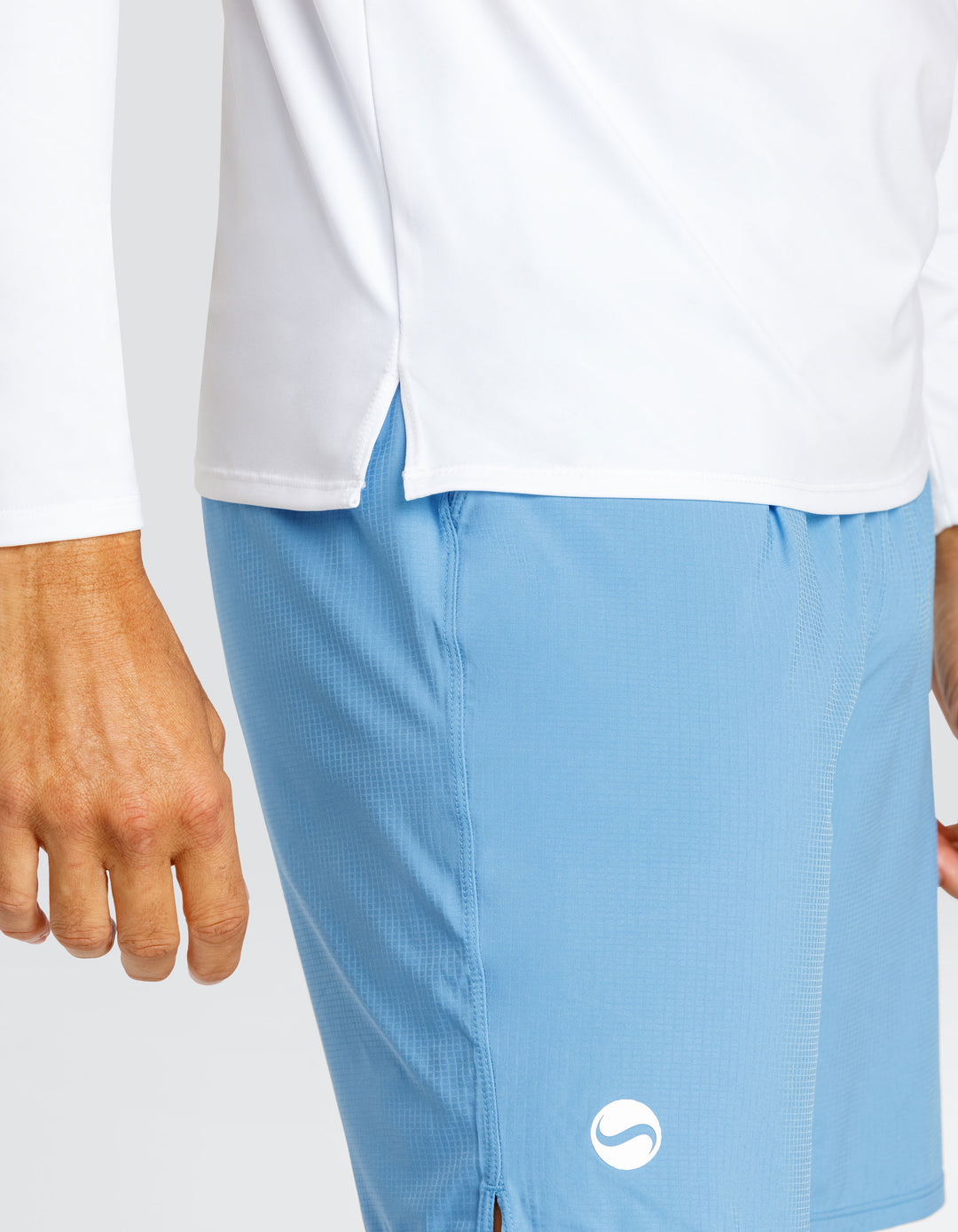 HENRY LONG SLEEVE TOP - CHALK WHITE