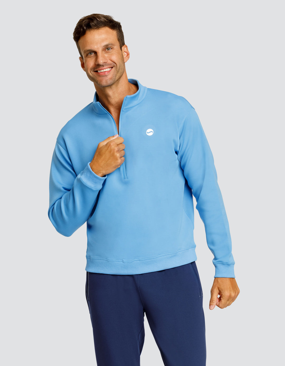 GERRY OVERSIZED QUARTER ZIP PULLOVER  - PACIFIC COAST