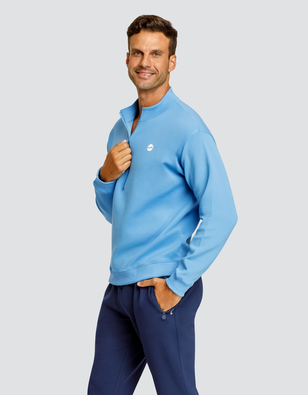 GERRY OVERSIZED QUARTER ZIP PULLOVER  - PACIFIC COAST