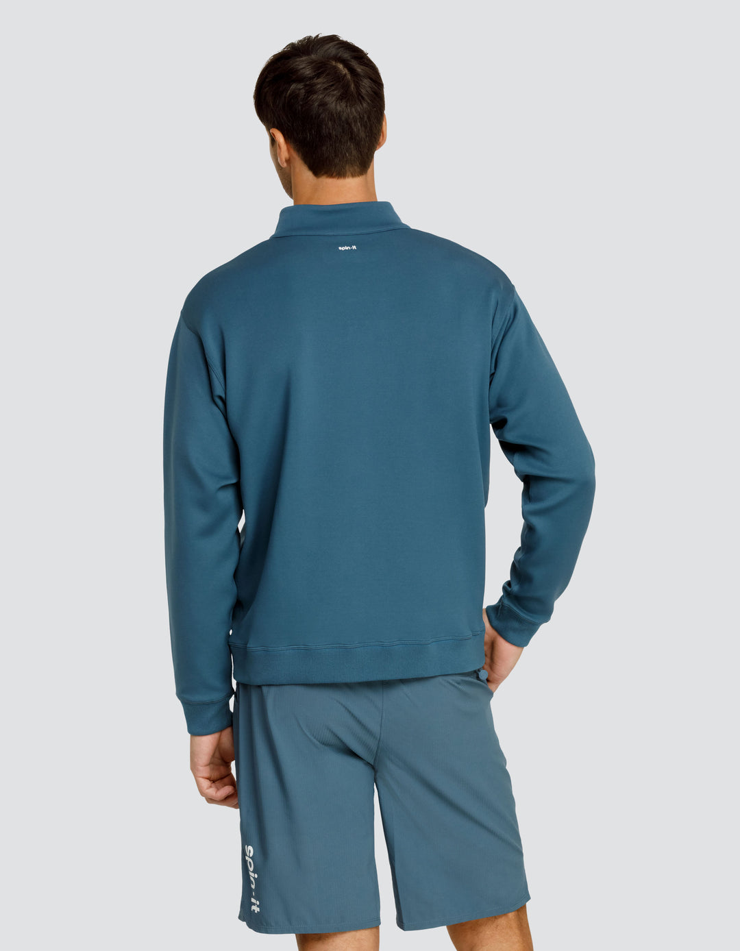 GERRY OVERSIZED QUARTER ZIP PULLOVER  - ORION