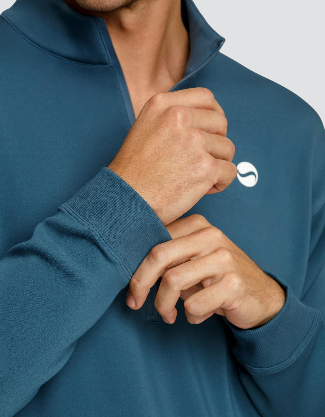 GERRY OVERSIZED QUARTER ZIP PULLOVER  - ORION