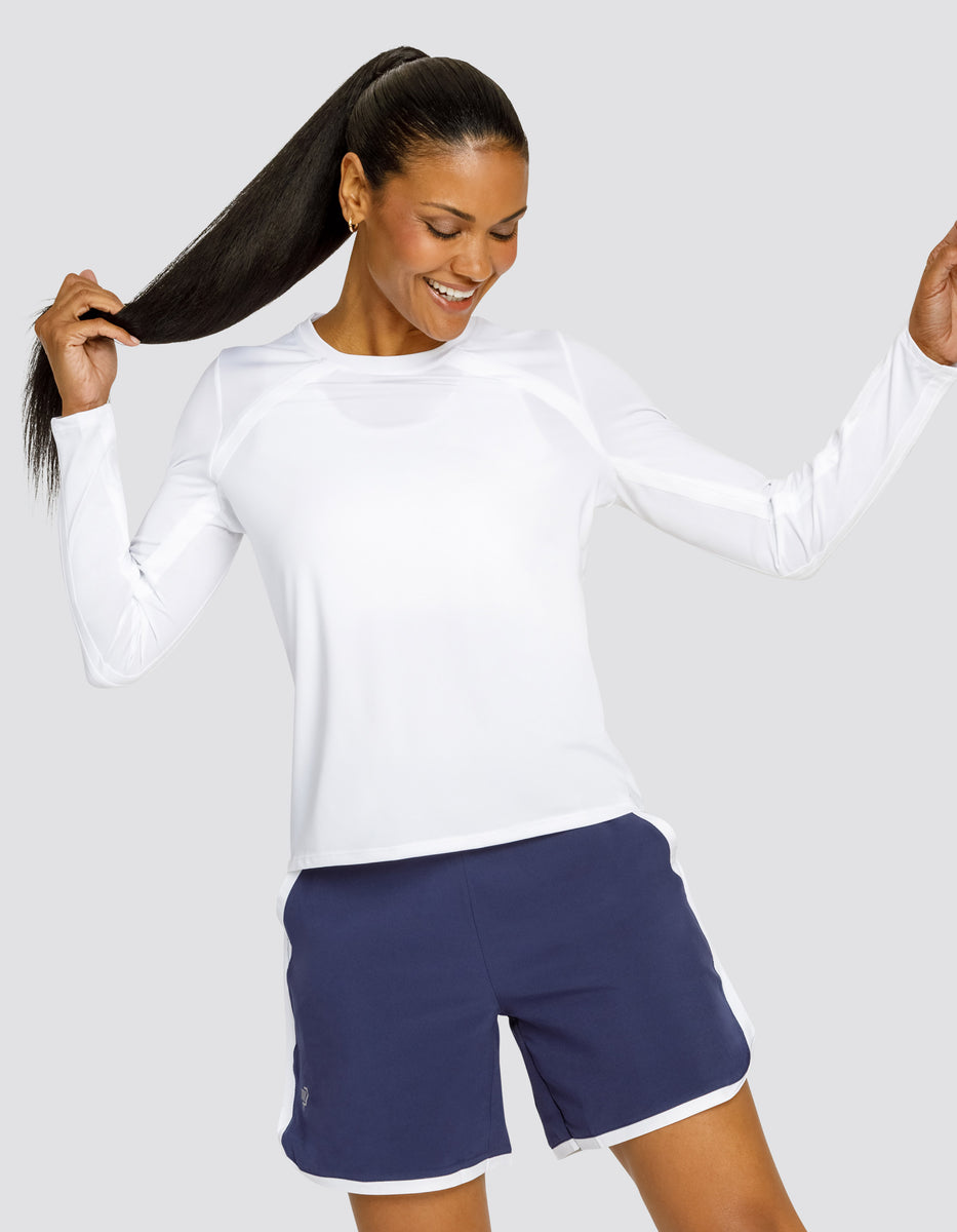 【T-ポイント5倍】 LONG SMASH SLEEVE spin-it – WHITE CHALK - TOP メンズウェア
