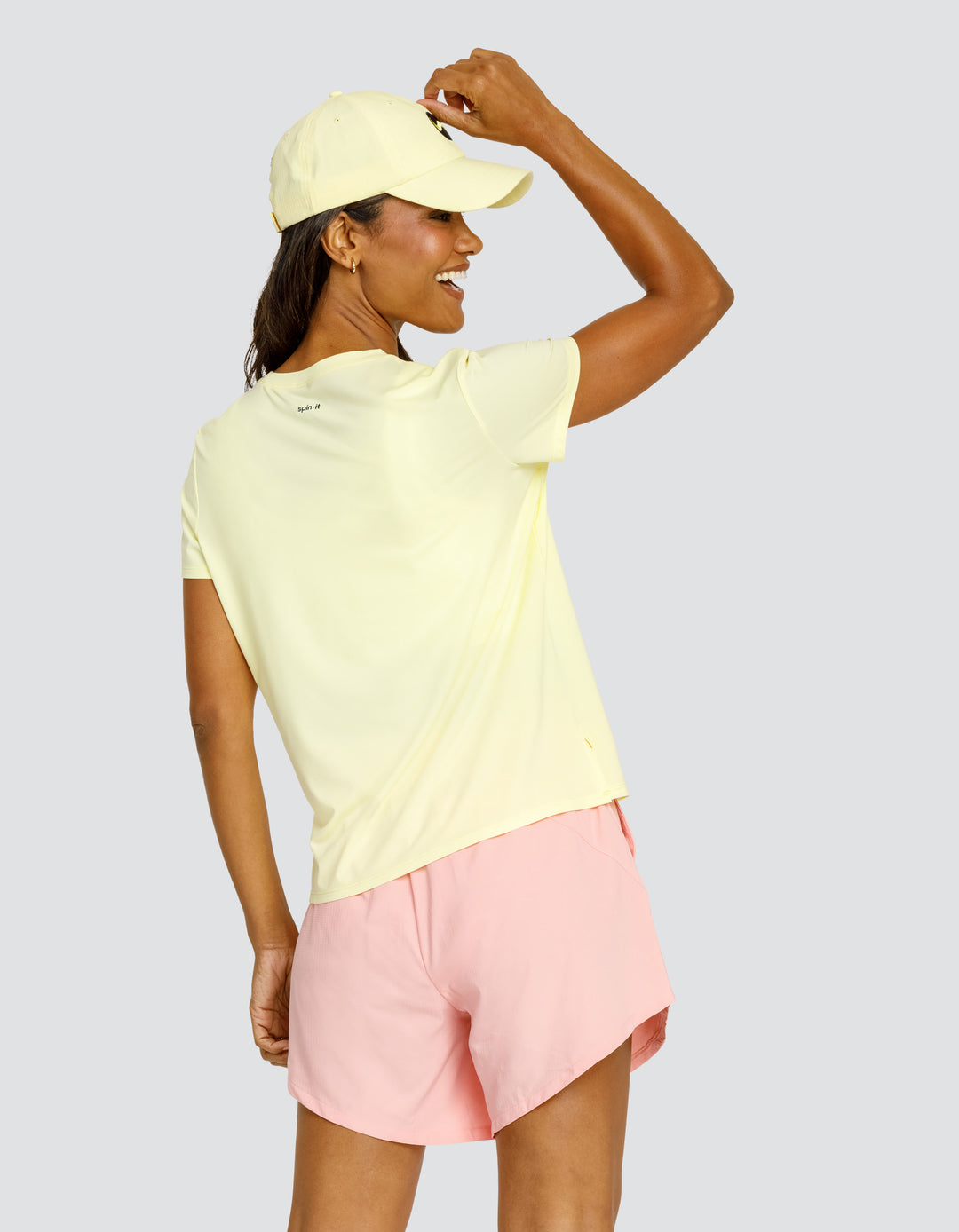 BIJOU BOXY SHORT SLEEVE TOP - FRESH LEMON