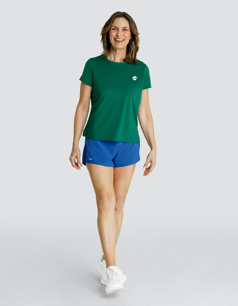 BIJOU BOXY SHORT SLEEVE TOP - WOMEN'S PICKLEBALL SHORT