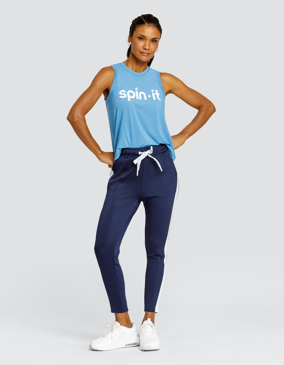 MACHLI HI-LOW CREW NECK SWING TANK - PACIFIC COAST