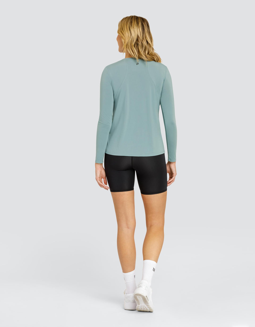GRACEN LONG SLEEVE TOP - SAGE