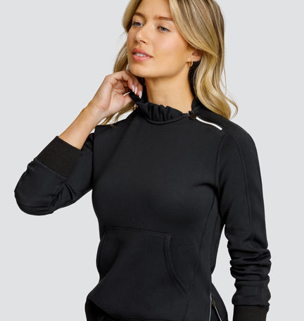 CONDOLEEZZA PULLOVER SWEATSHIRT - ONYX BLACK