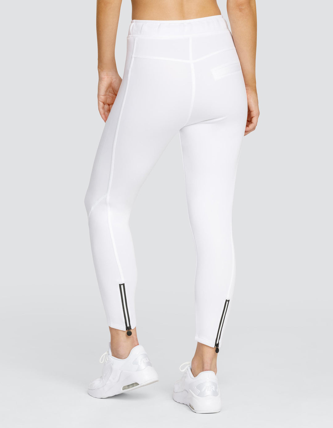 ELEANOR MID-RISE JOGGER - CHALK WHITE