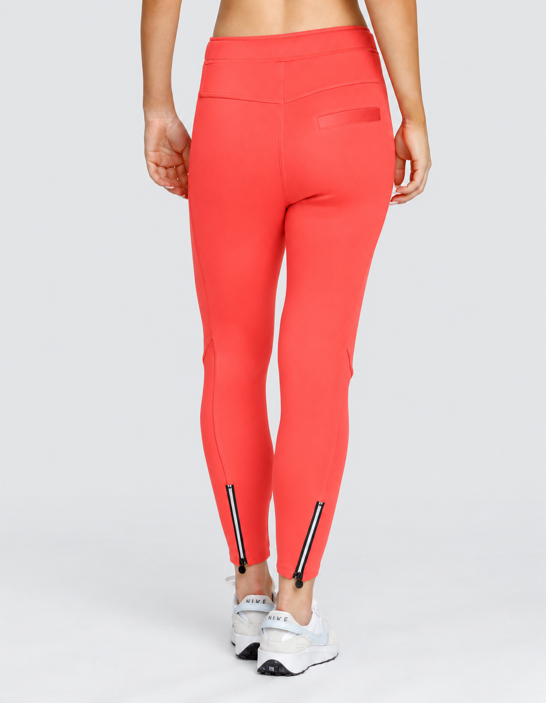 ELEANOR MID-RISE JOGGER - HOT CORAL