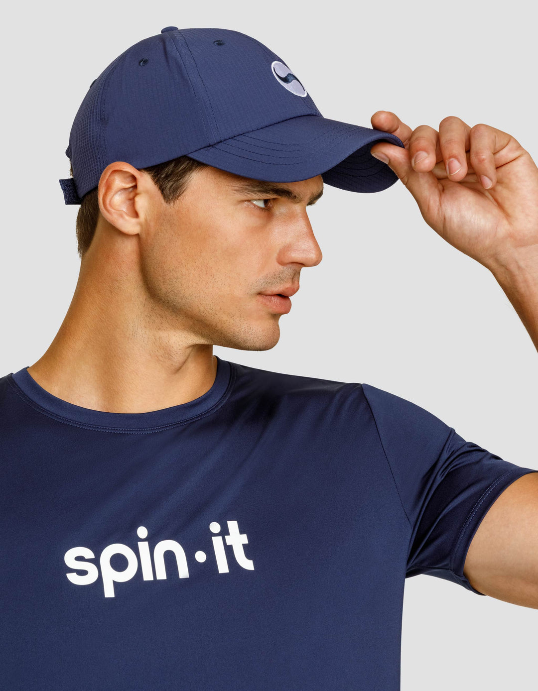 BEN SHORT SLEEVE TOP - NAVY BLUE