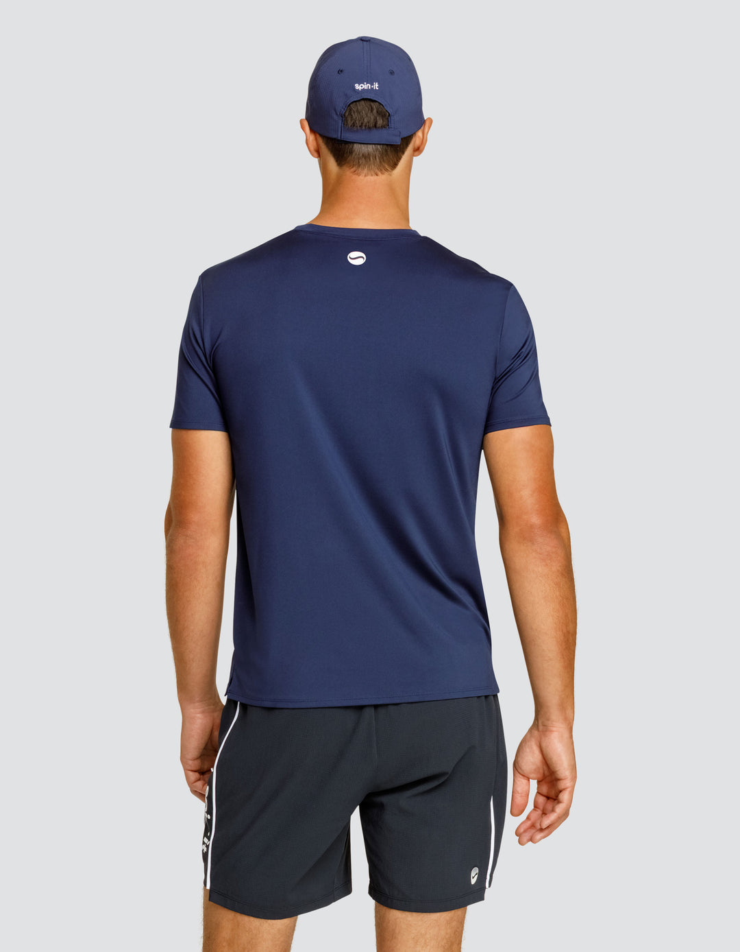 BEN SHORT SLEEVE TOP - NAVY BLUE