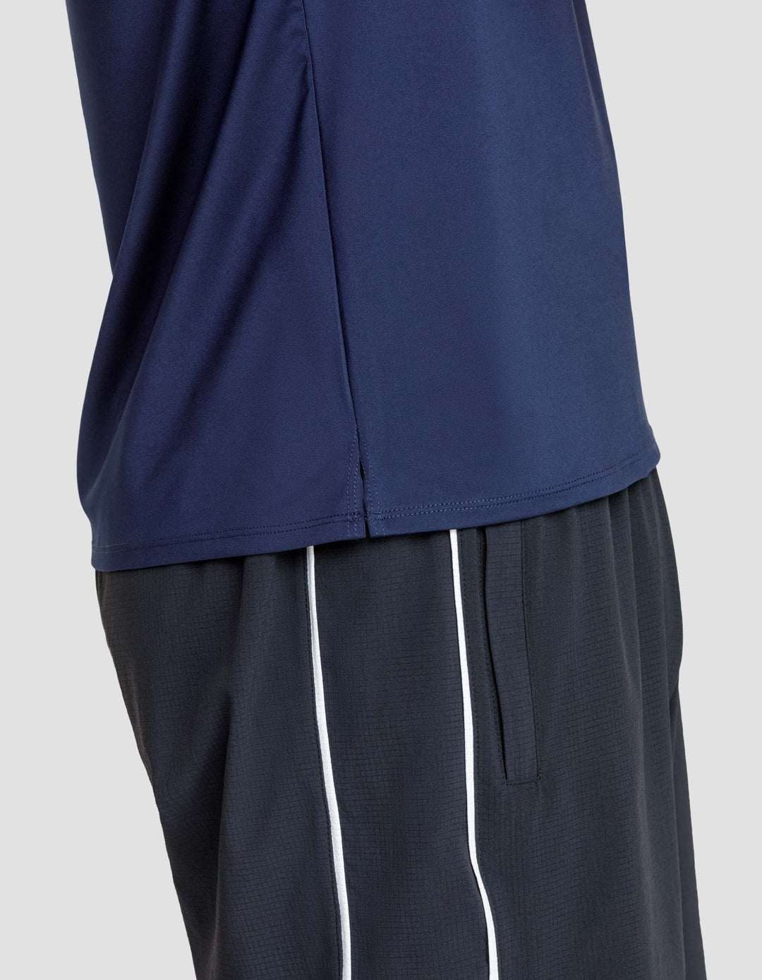 BEN SHORT SLEEVE TOP - NAVY BLUE