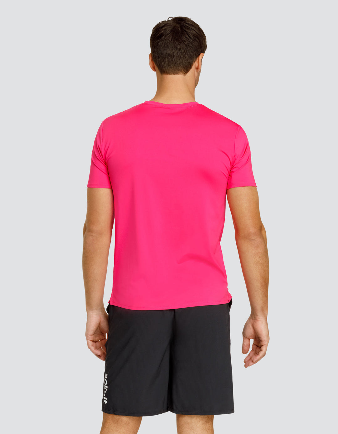 BEN SHORT SLEEVE TOP - VIVID PINK