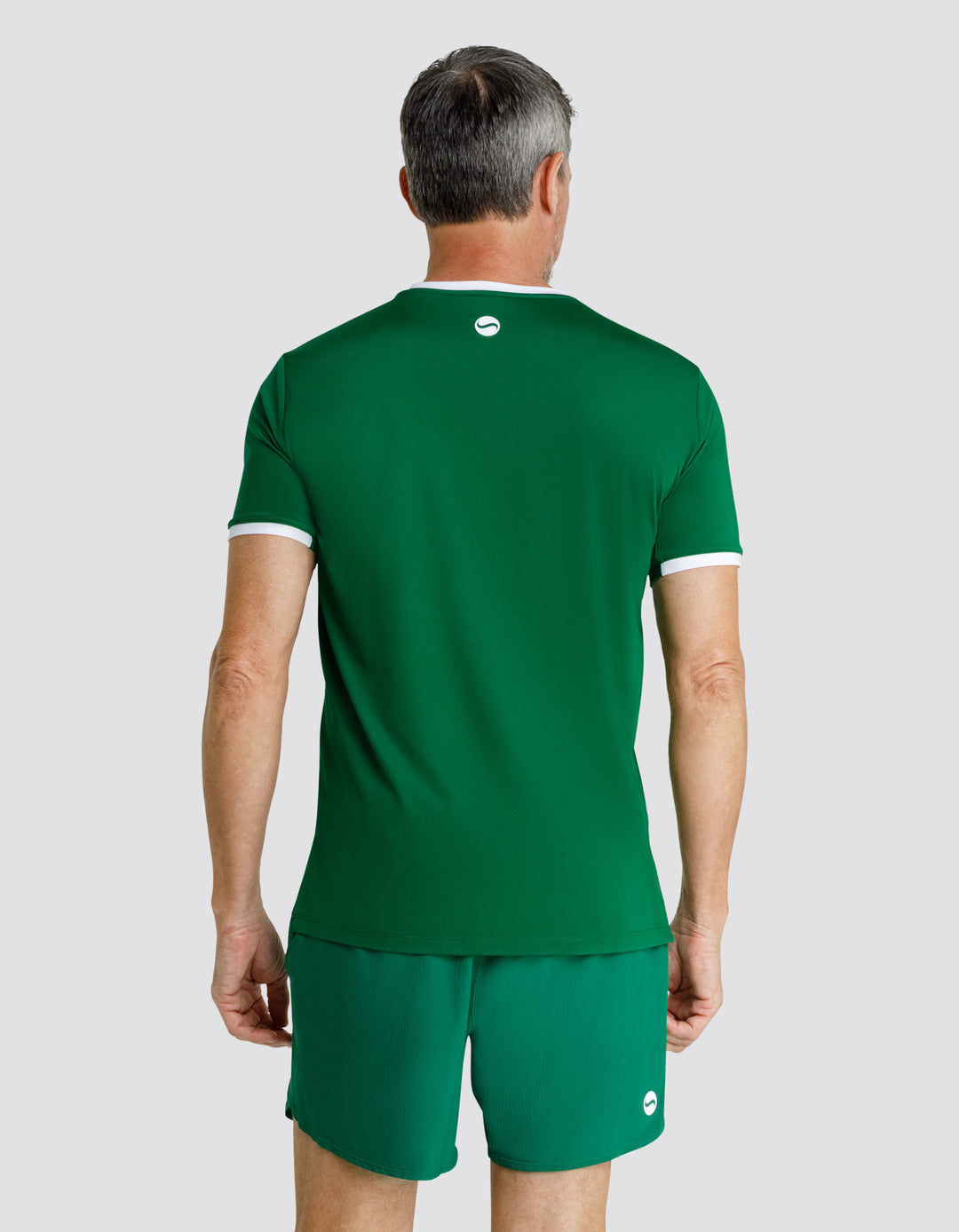 RONALDO SHORT SLEEVE TOP - FERN GREEN