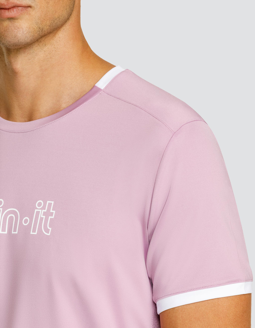 RONALDO SHORT SLEEVE TOP - LAVENDER MIST