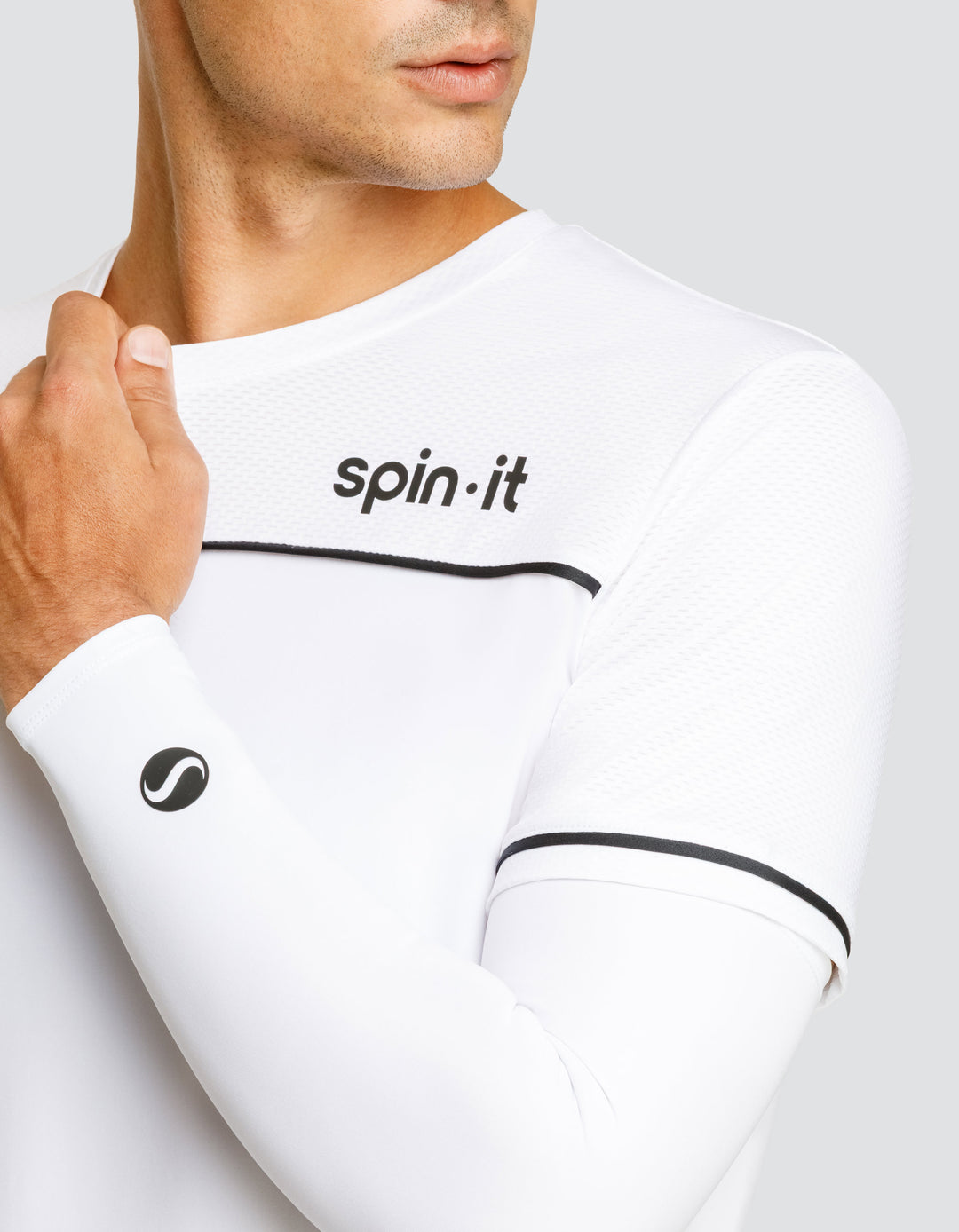 ELEVATE COMPRESSION SLEEVES - CHALK WHITE
