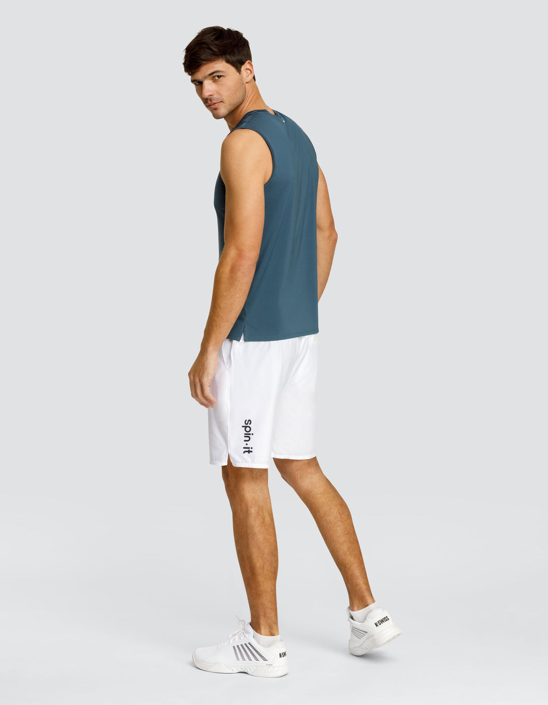 AARON 7" INSEAM SHORT - CHALK WHITE