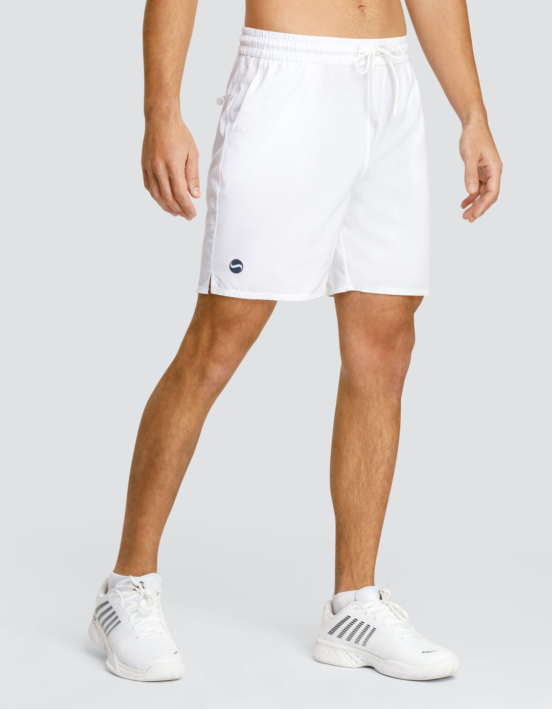 AARON 7" INSEAM SHORT - CHALK WHITE