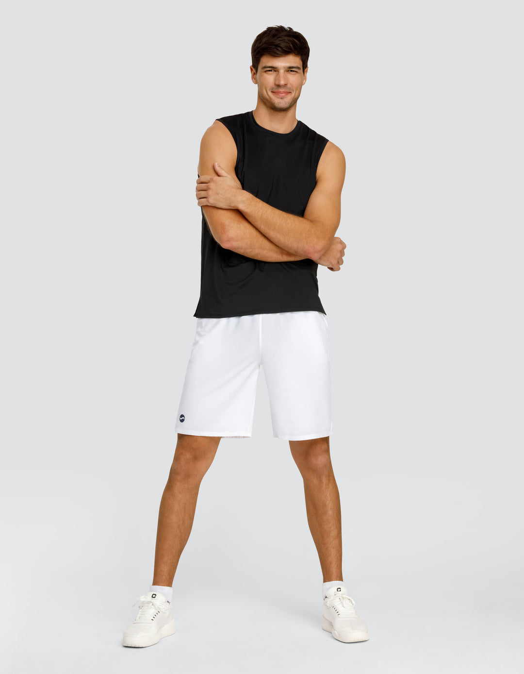 AARON 9" INSEAM SHORT - CHALK WHITE