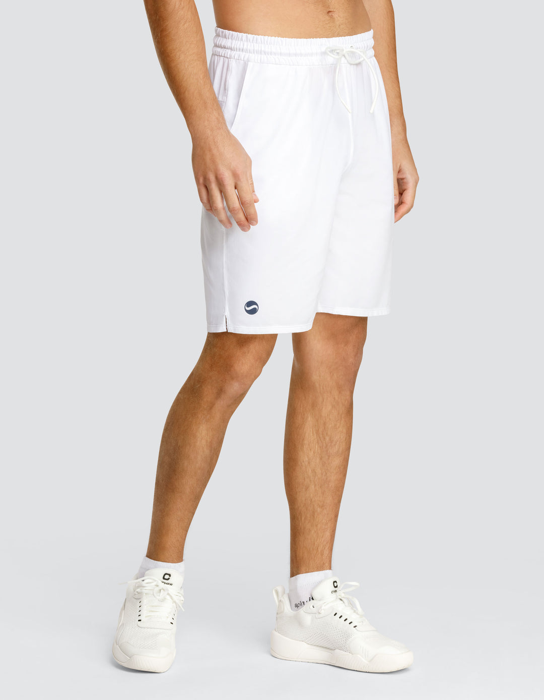 AARON 9" INSEAM SHORT - CHALK WHITE