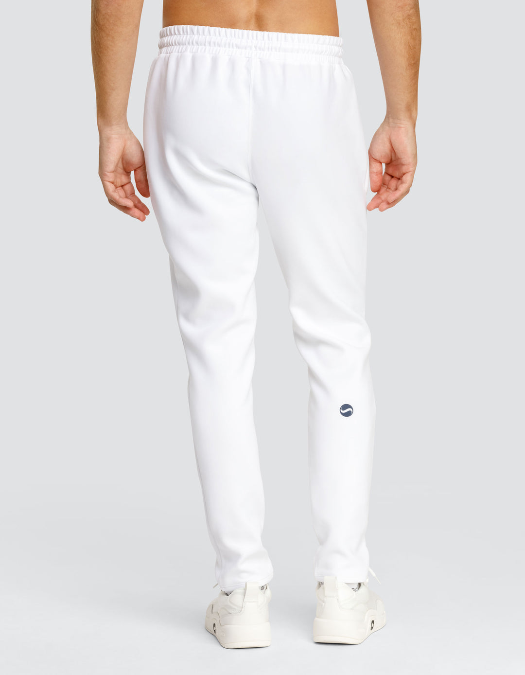 ANDREW MID-RISE JOGGER - CHALK WHITE