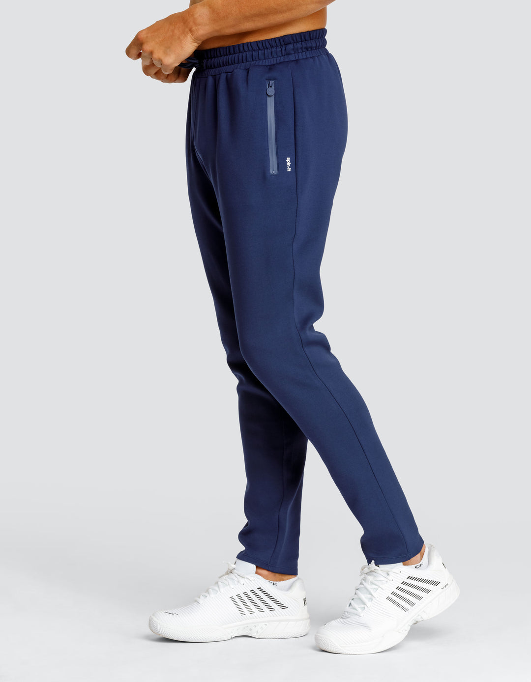 ANDREW MID-RISE JOGGER - NAVY BLUE