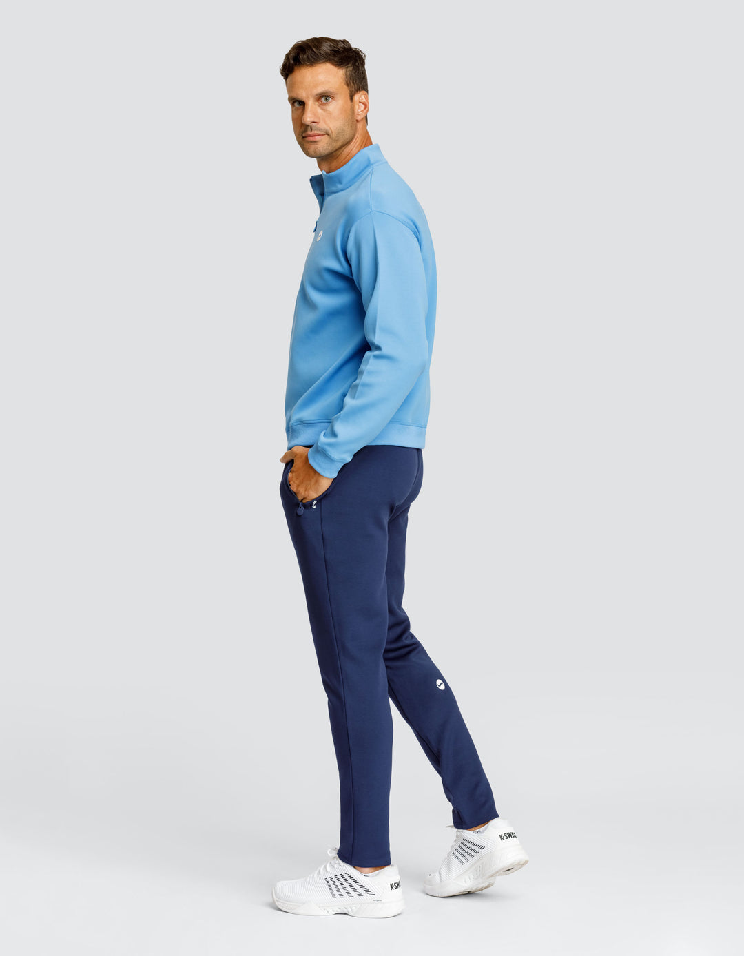 ANDREW MID-RISE JOGGER - NAVY BLUE