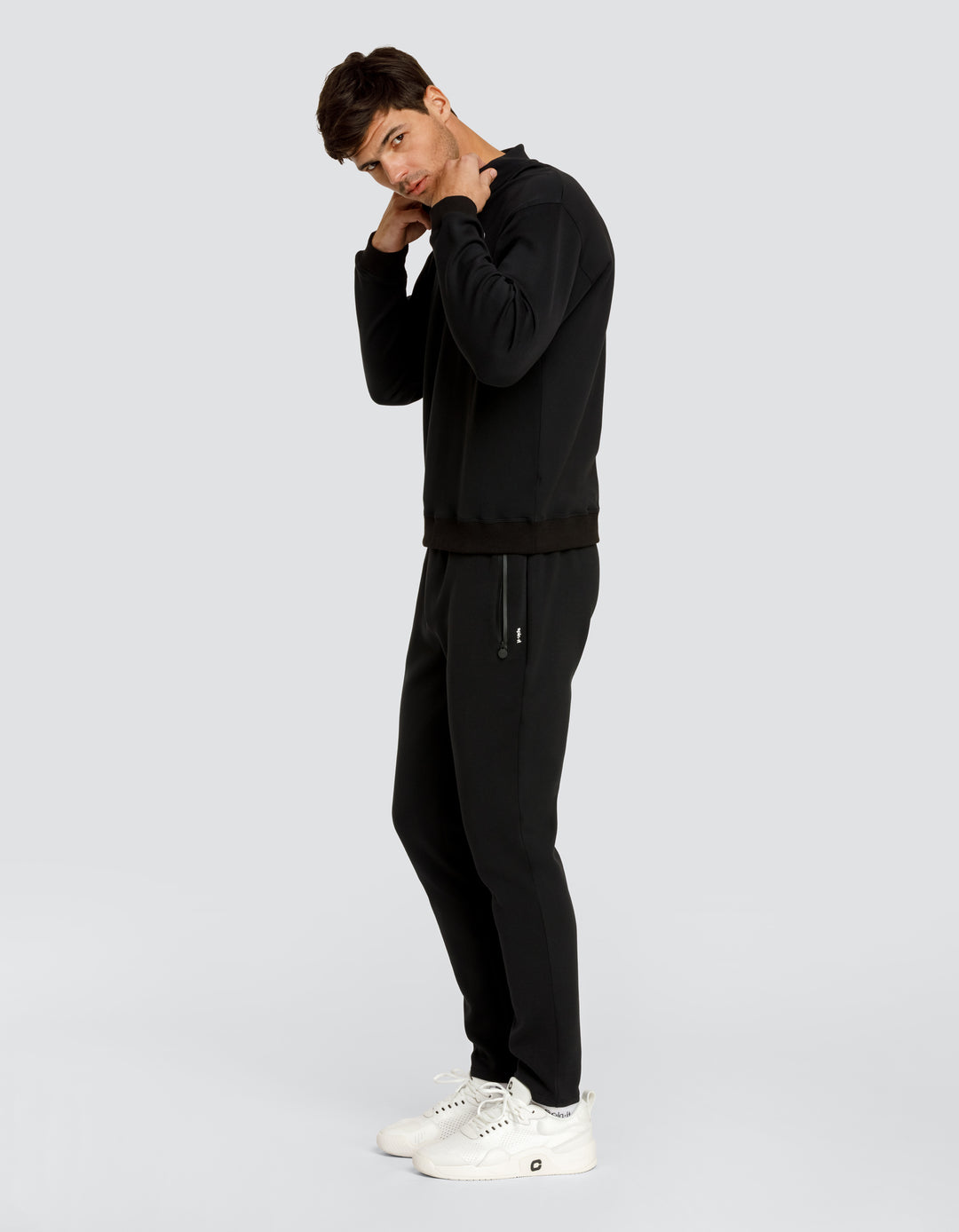 ANDREW MID-RISE JOGGER - ONYX BLACK