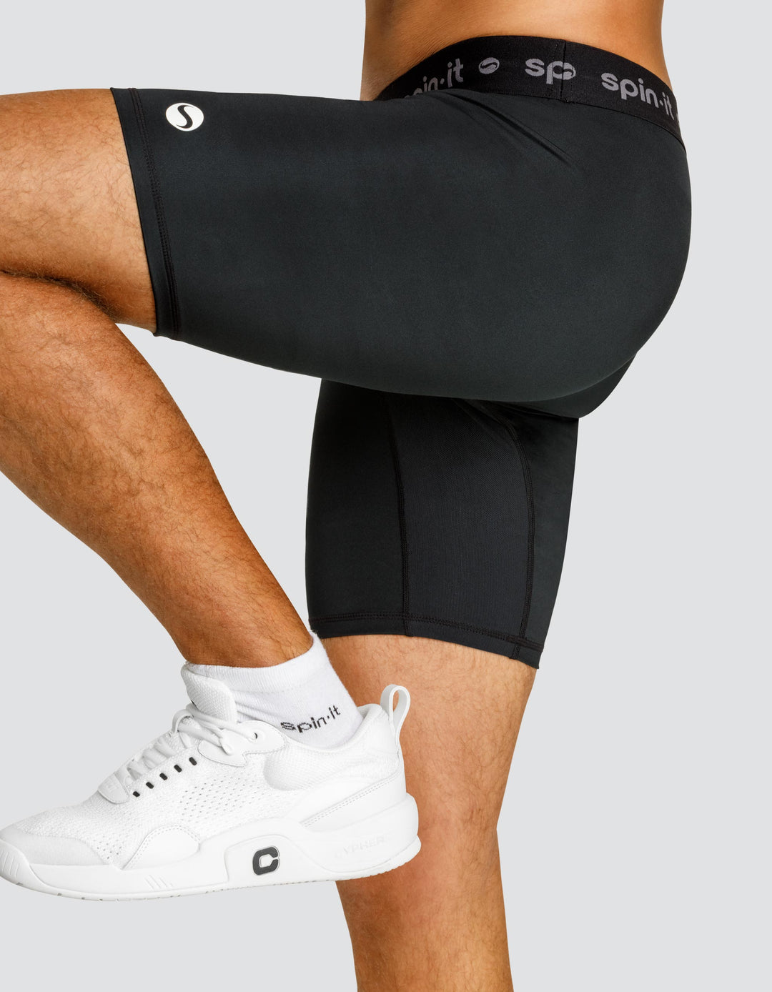 KYLIAN 6" BASE LAYER SHORTS - ONYX BLACK