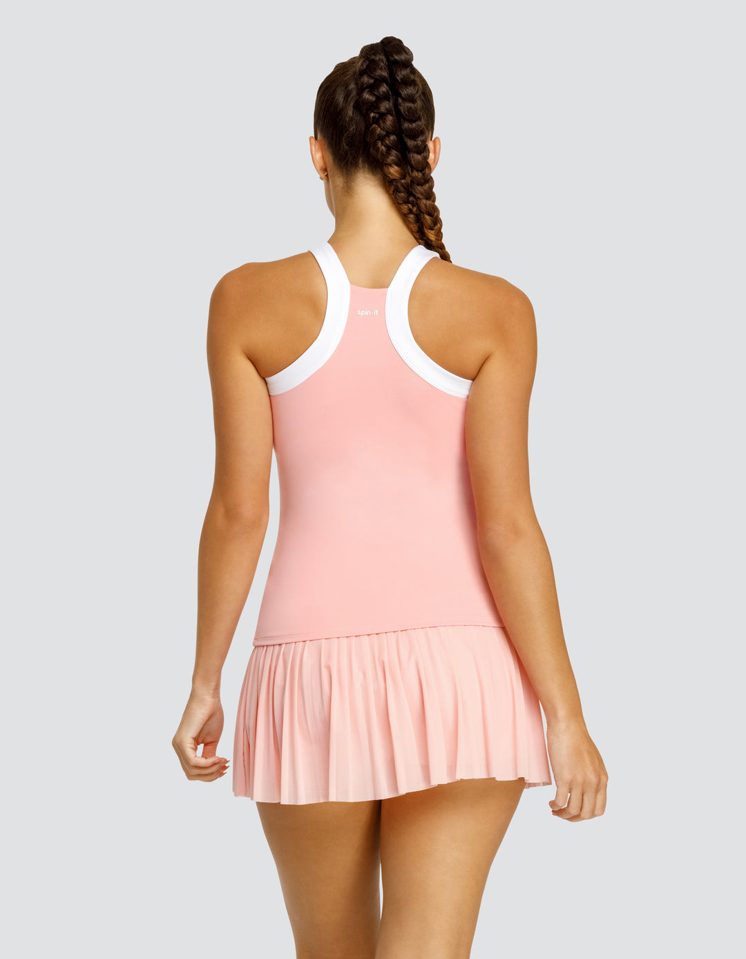 ZORAYA LIGHT SUPPORT TANK TOP - QUARTZ PINK