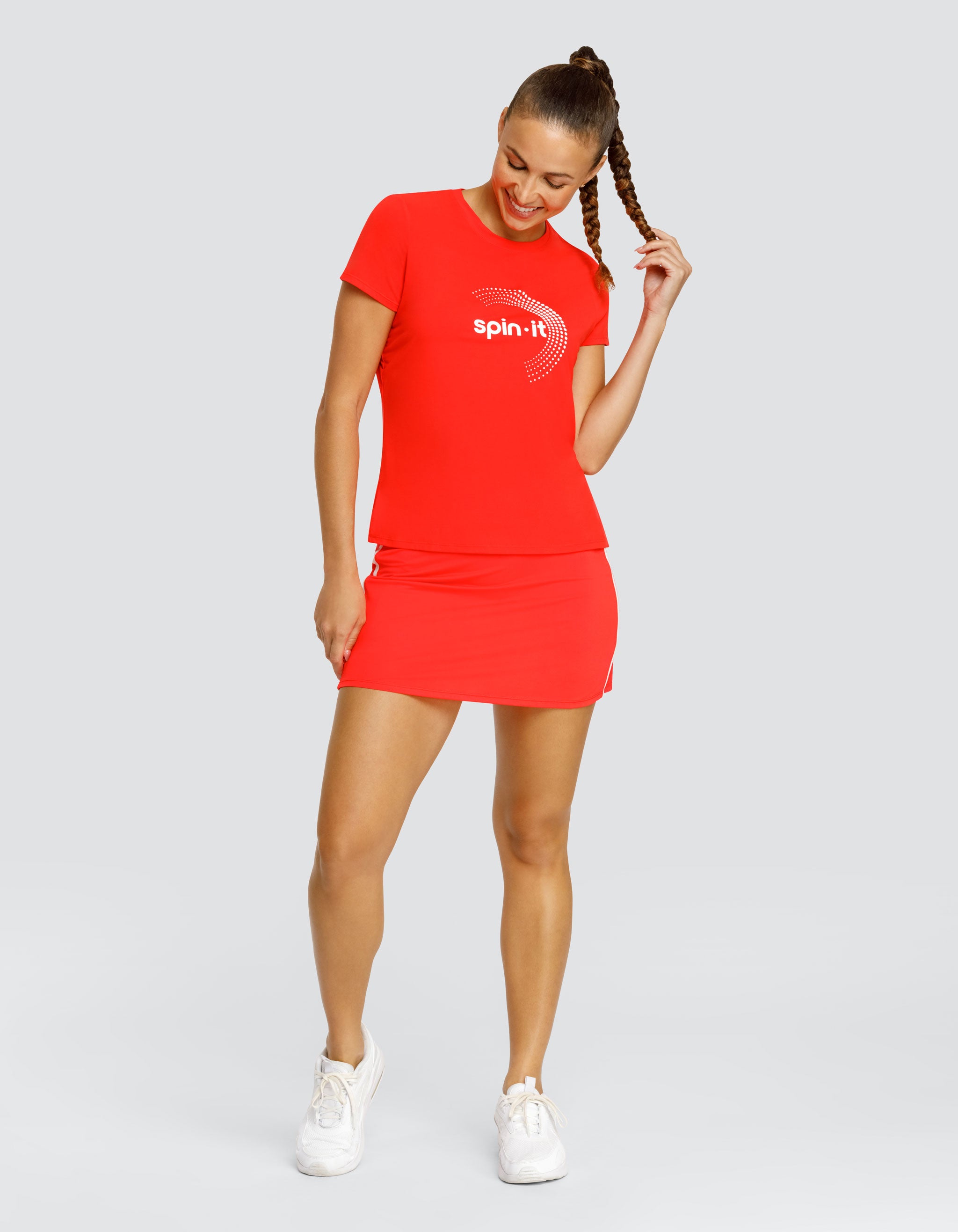 BIJOU BOXY SHORT SLEEVE TOP - WOMEN'S PICKLEBALL SHORT