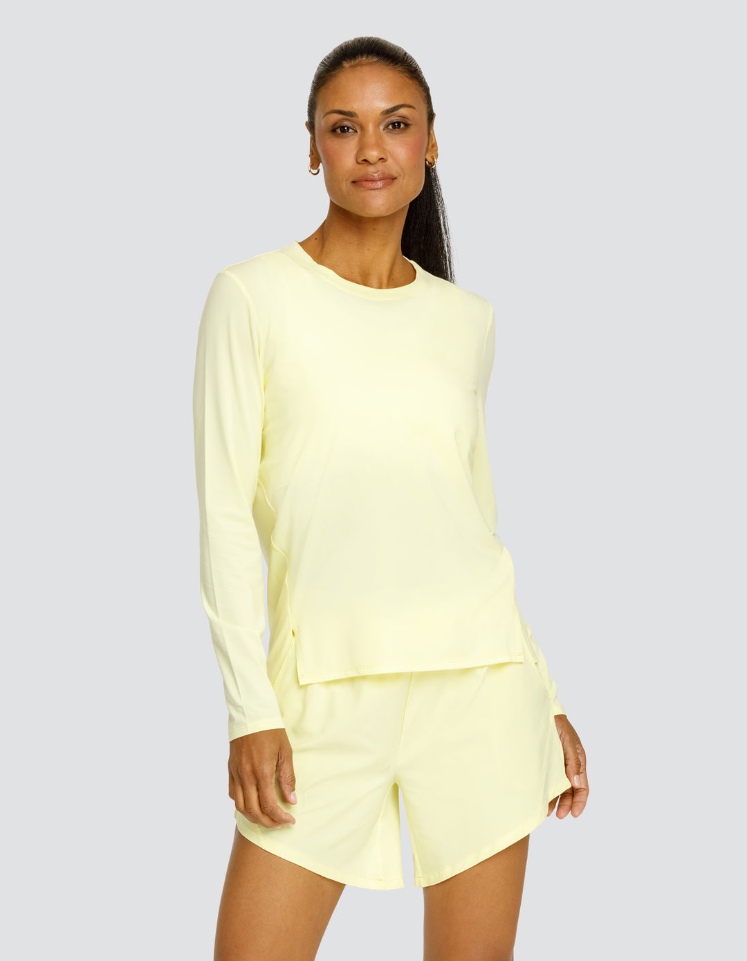 FRIDAY LONG SLEEVE TOP - FRESH LEMON