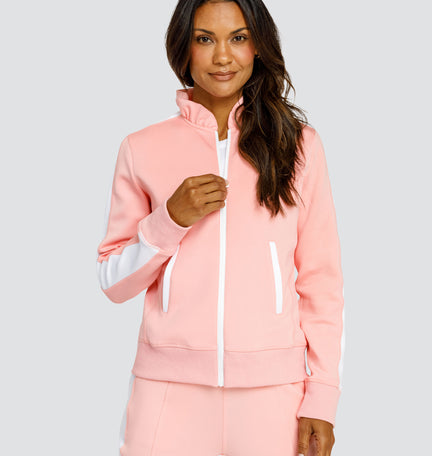 POPPI ZIP FRONT JACKET - QUARTZ PINK