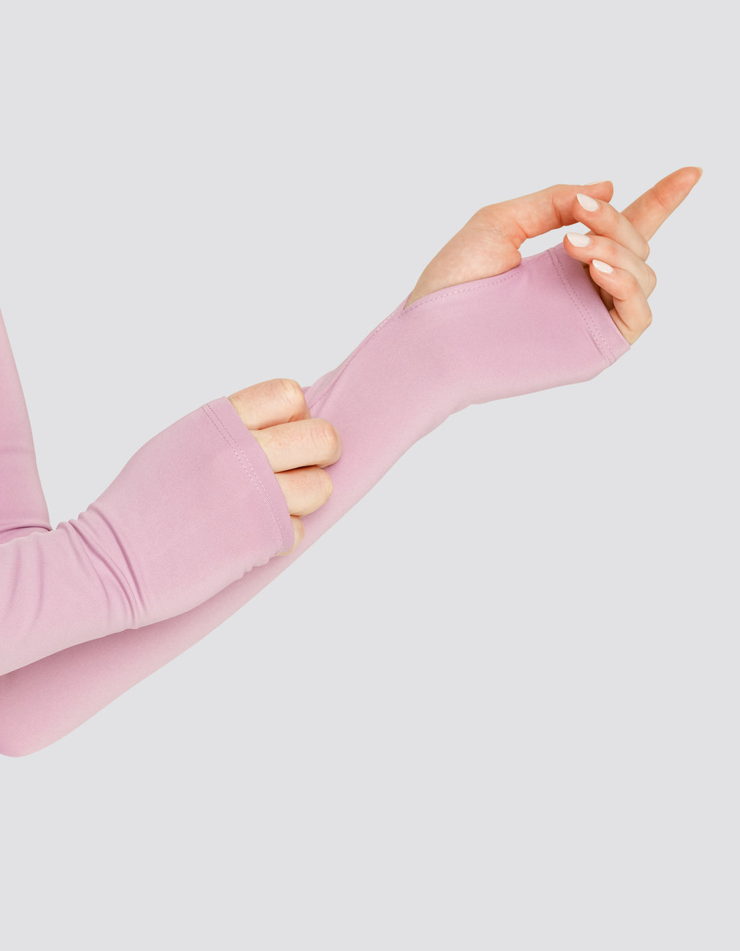 JORJA LONG SLEEVE SHRUG - LAVENDER MIST