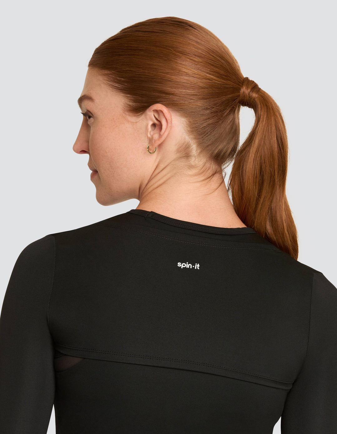 JORJA LONG SLEEVE SHRUG - ONYX BLACK