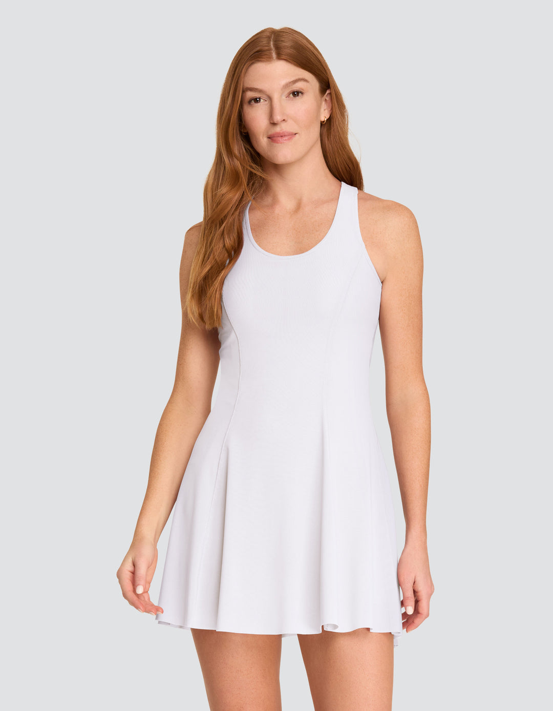 MEGHAN DRESS - CHALK WHITE