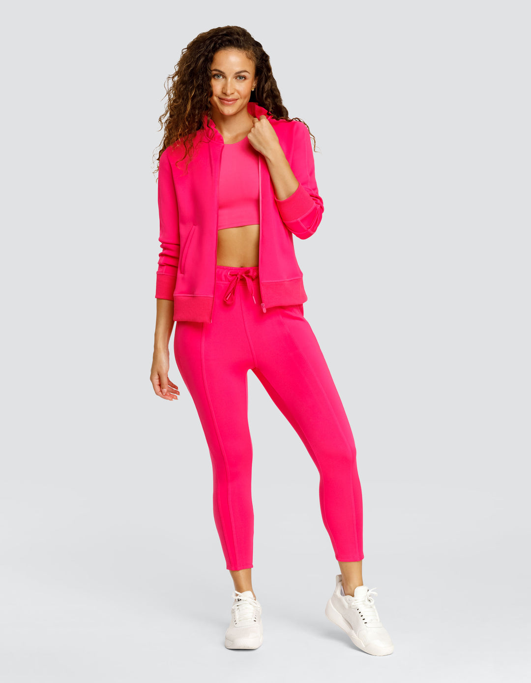 BERRI MID-RISE JOGGER - VIVID PINK