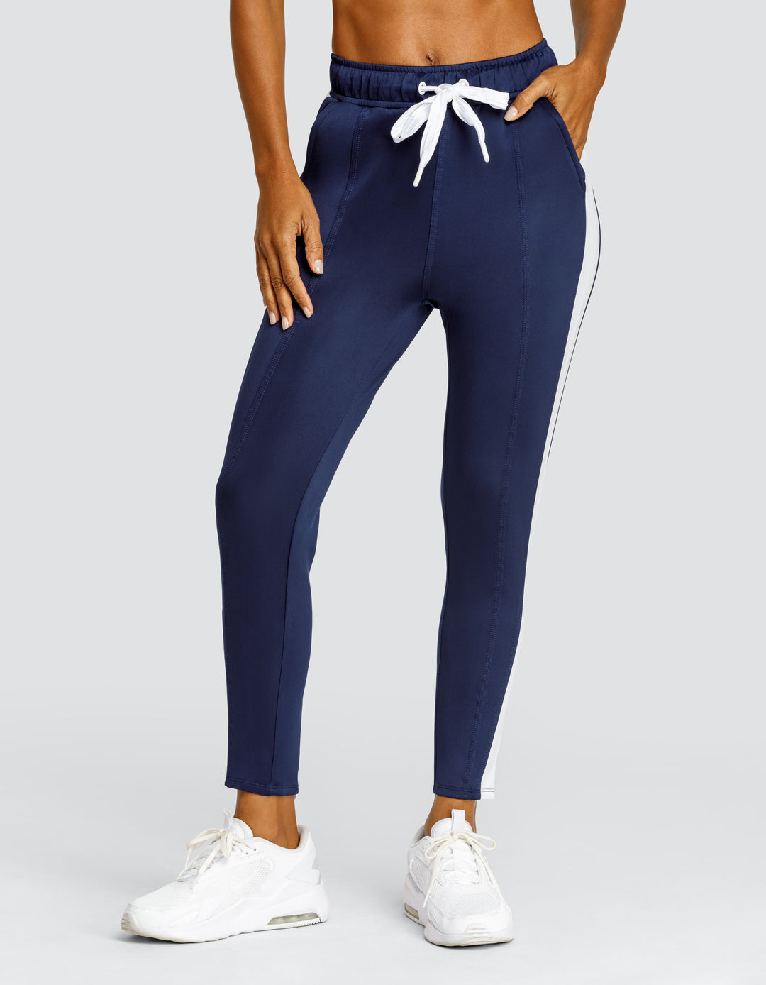 BERRI MID-RISE JOGGER - NAVY BLUE