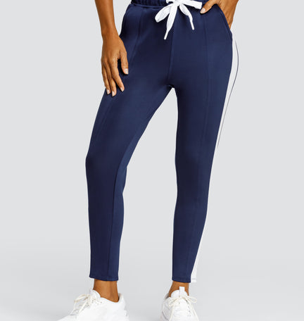 BERRI MID-RISE JOGGER - NAVY BLUE