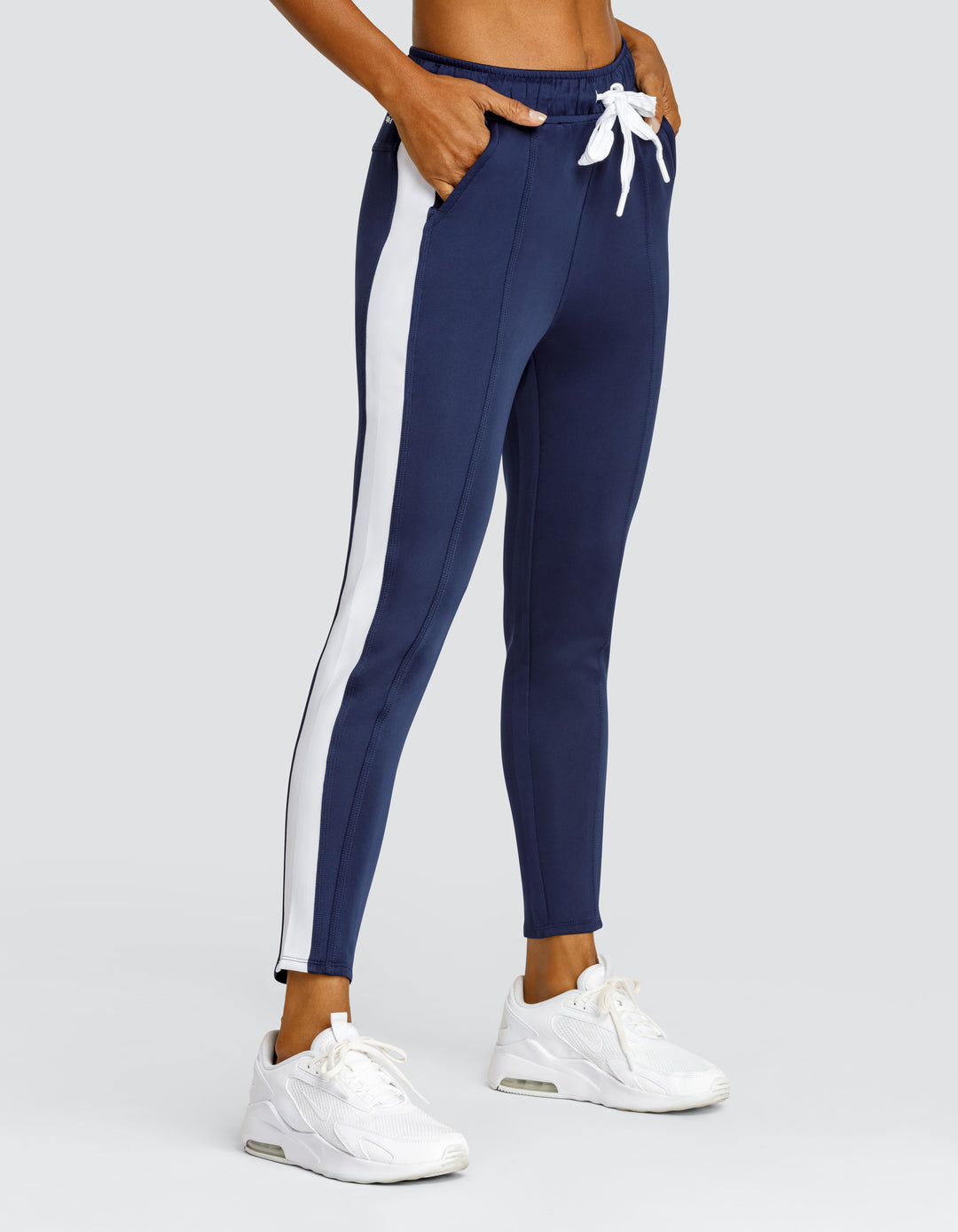 BERRI MID-RISE JOGGER - NAVY BLUE