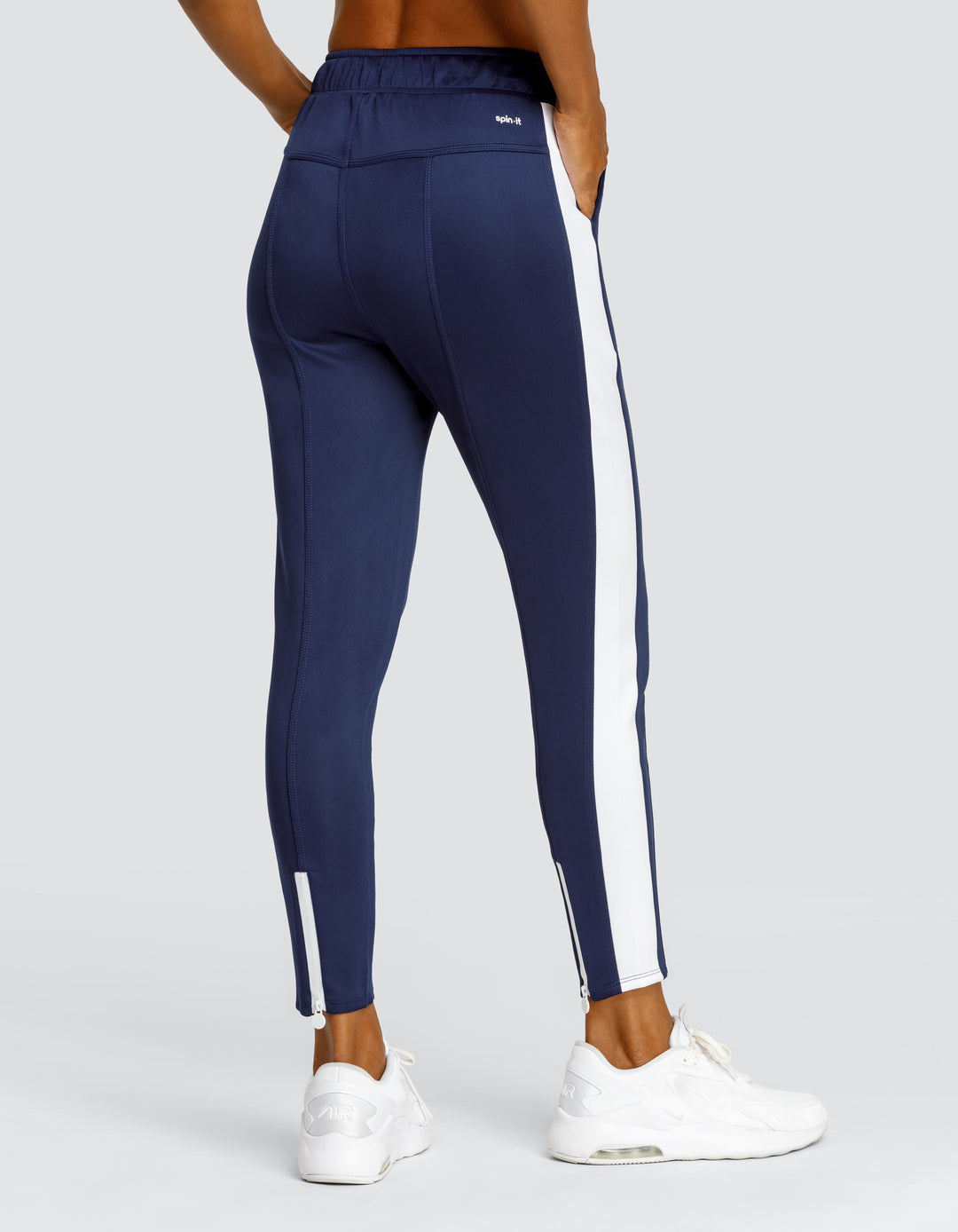 BERRI MID-RISE JOGGER - NAVY BLUE