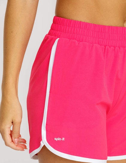 HEATH SHORTS WITH INNER BRIEF - VIVID PINK