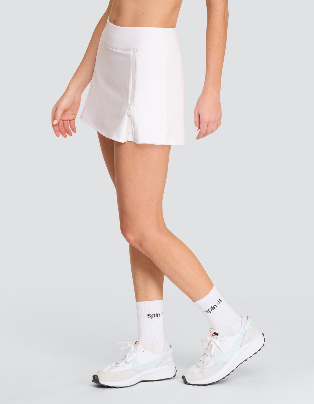 ELLIS SKIRT - CHALK WHITE