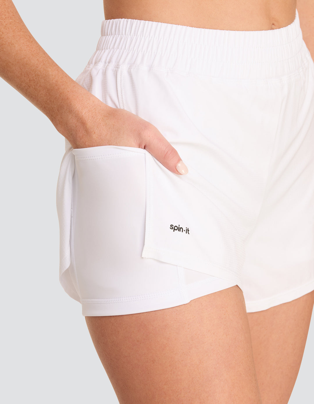 LAVELLE SHORT - CHALK WHITE